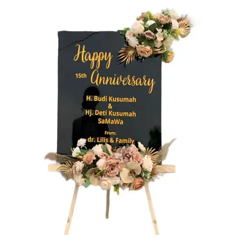 Papan Bunga Akrilik Lampung