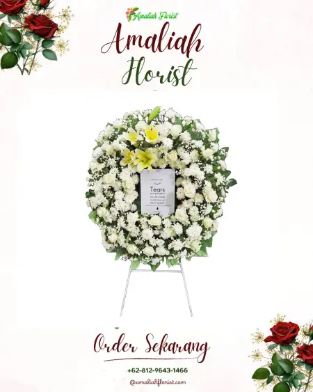 Krans Bunga Duka Lampung